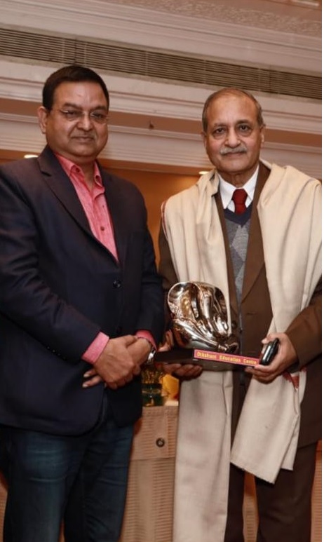 Dr. S. S. Pandey with Prof. D.P. Aggarwal